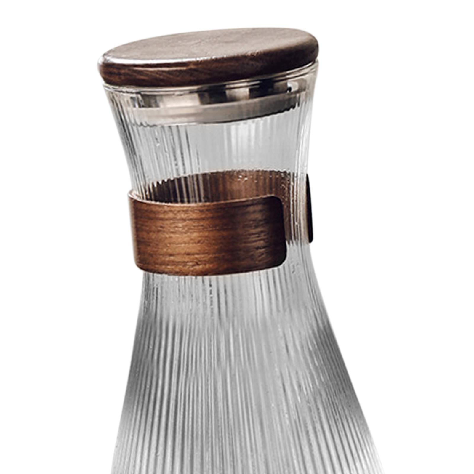Barista Milk Jug - إبريق زجاجي للمشروبات الساخنة والباردة بغطاء