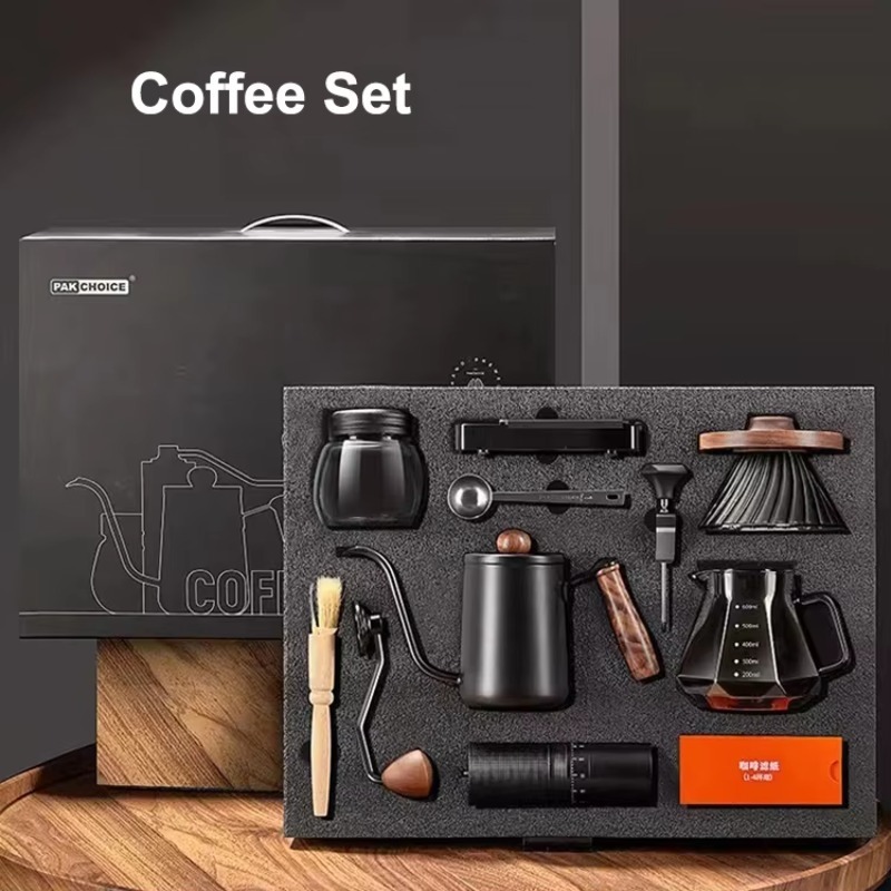 Coffee Tea And Sugar Set - طقم قهوة للسفر مكون من 10