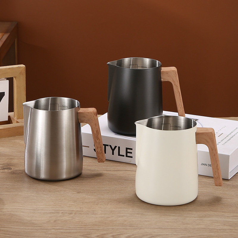 Barista Milk Jug - إبريق رغوة القهوة من الفولاذ المقاوم