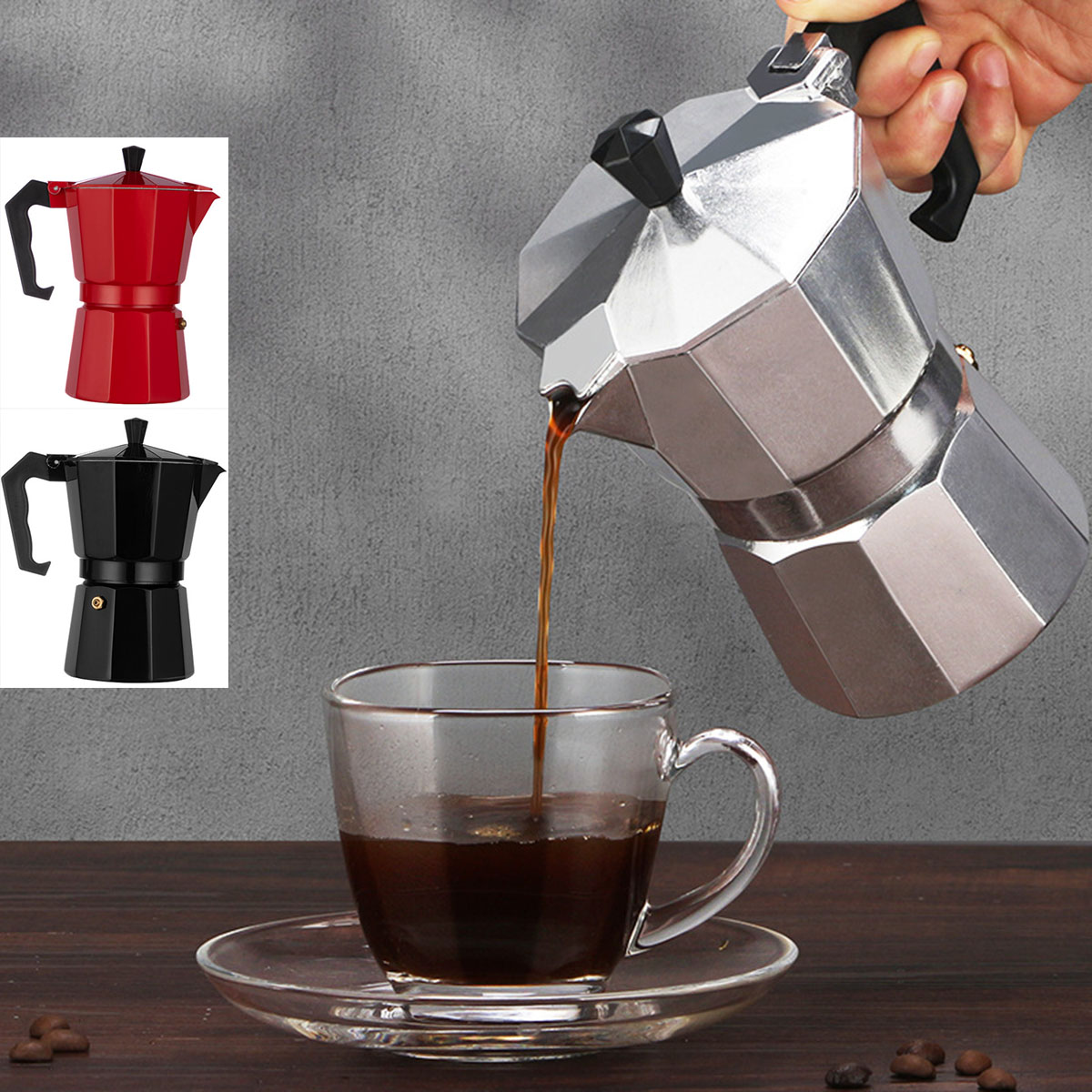 وعاء صانع القهوة الألومنيوم مو - مراجعة Moka Pot Stove وسعره