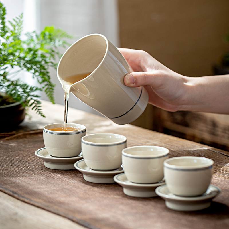 CHANSHOVA-طقم فنجان شاي وصحون  - مراجعة Xbloom Coffee Tea وسعره