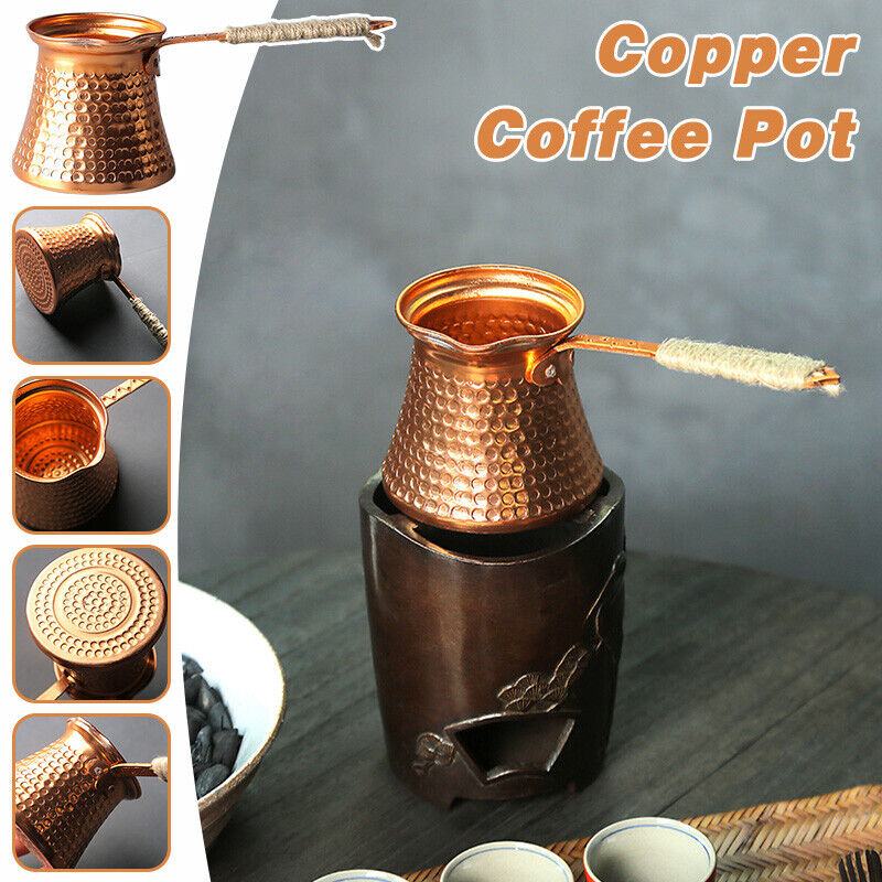 إبريق قهوة عتيق من النحاس التر - مراجعة Moka Pot Stove وسعره
