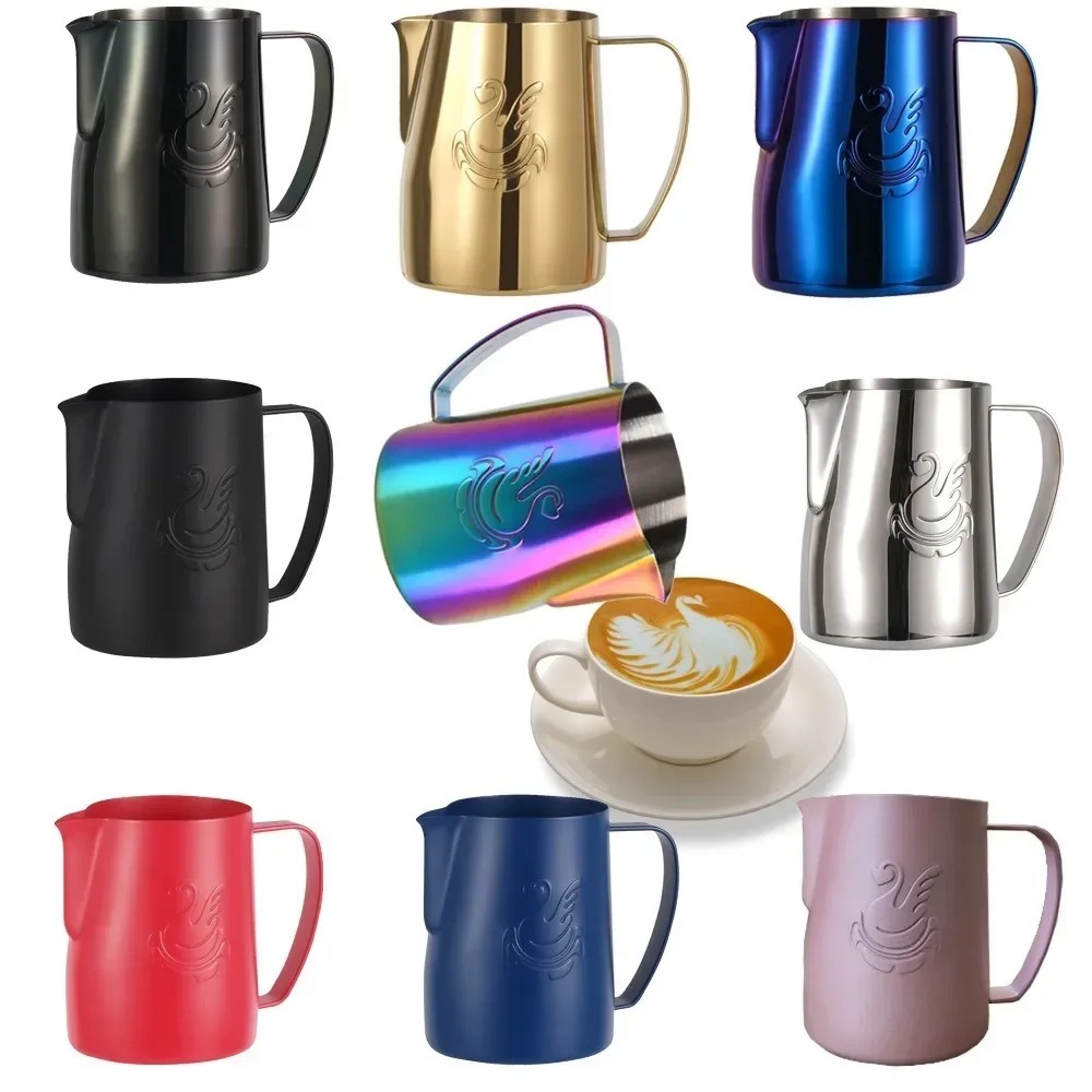 1 قطعة 600 مللي إبريق الحليب ت - مراجعة Barista Milk Jug وسعره