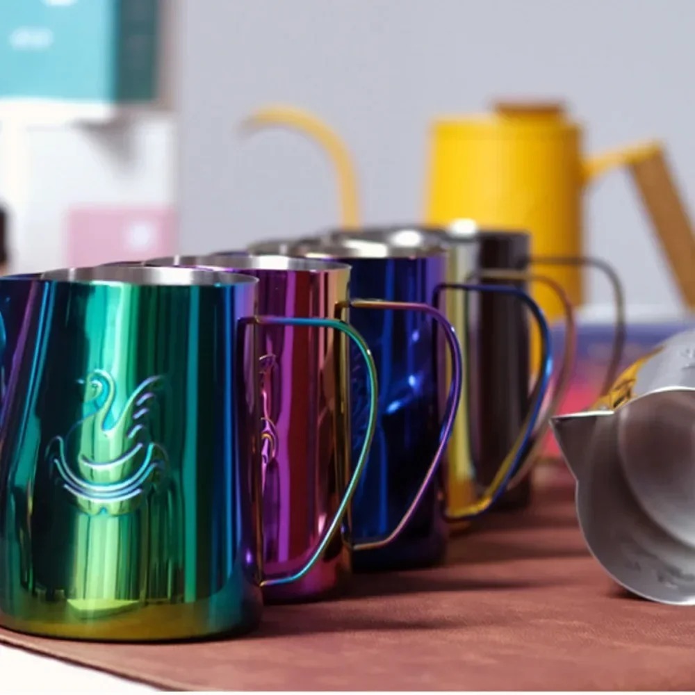 1 قطعة 600 مللي إبريق الحليب ت - مراجعة Barista Milk Jug وسعره
