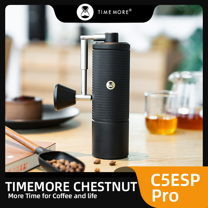 TIMEMORE الكستناء C5 ESP PRO م - مراجعة Burr Hand Grinder وسعره