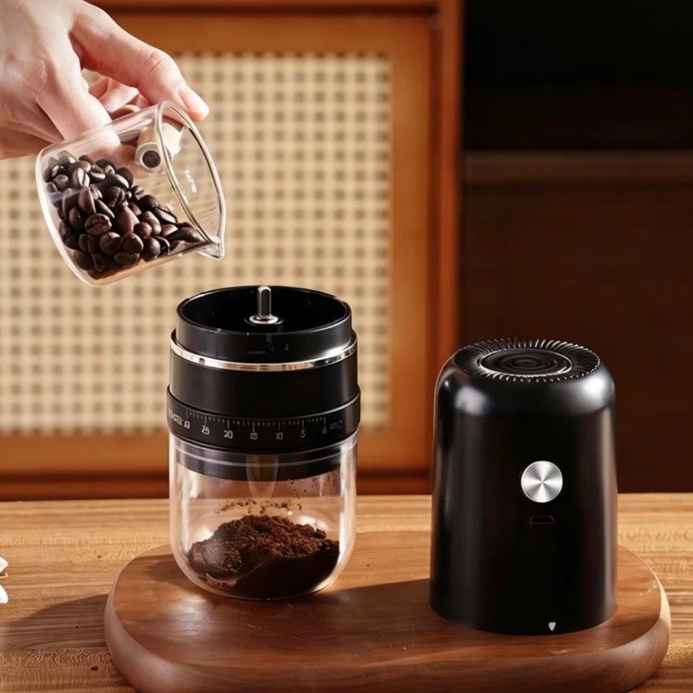 مطحنة كهربائية لحبوب القهوة ذا - مراجعة Burr Hand Grinder وسعره