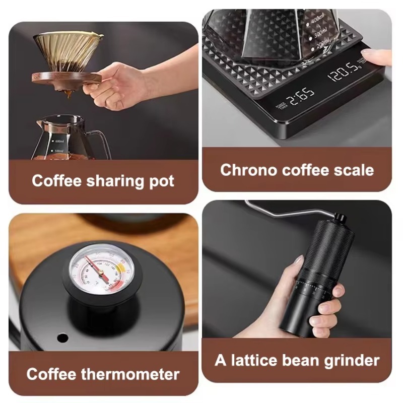 طقم قهوة للسفر مكون من 10 قطع  - مراجعة Coffee Tea And Sugar Set وسعره