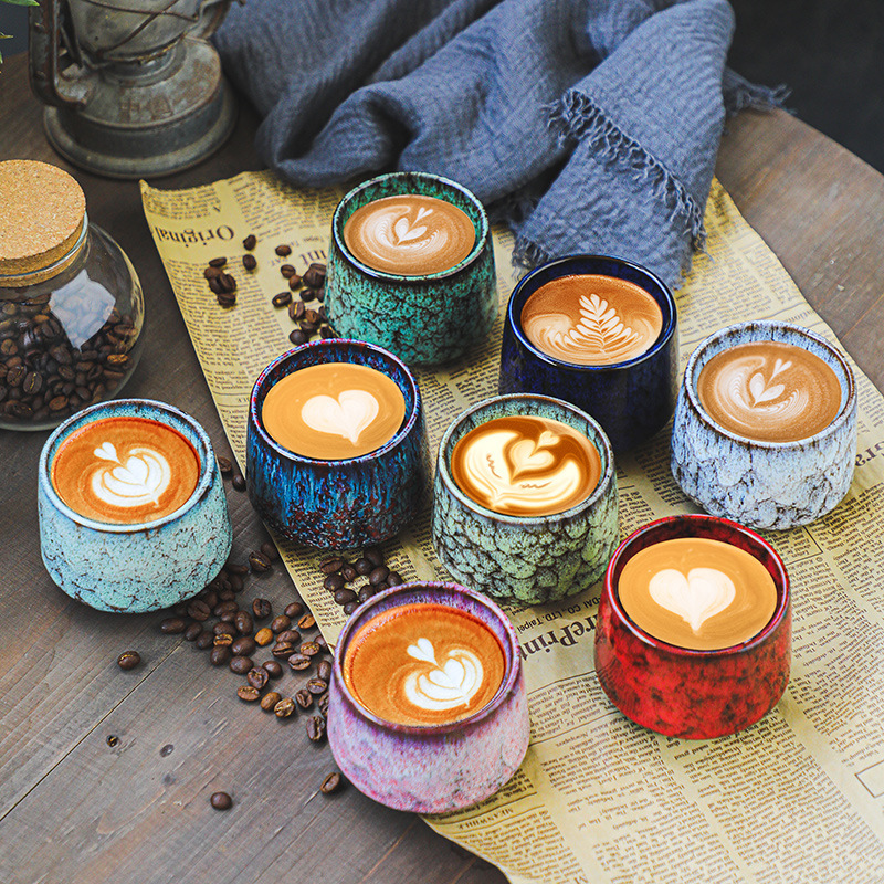 كوب قهوة سيراميك ملون بطلاء تف - مراجعة Xbloom Coffee Tea وسعره