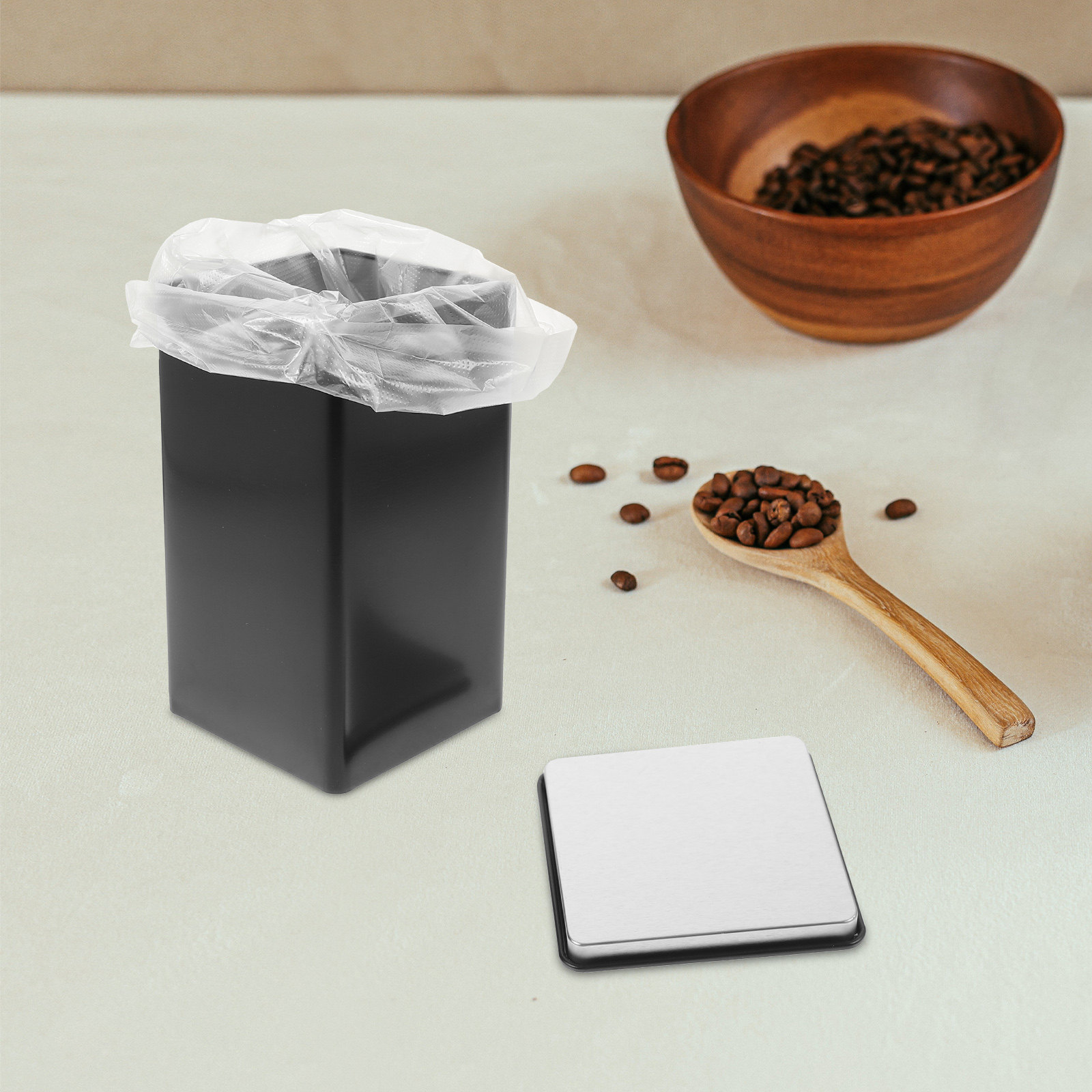 4 قطع من علب التخزين ذات الفتح - مراجعة Coffee Tea Sugar وسعره